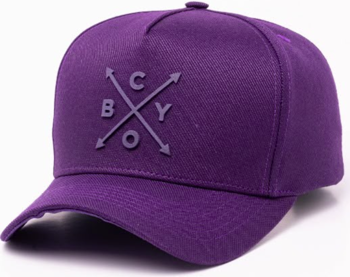 Boné ChoraBoy Aba Curva Acrílico — Colors Roxo